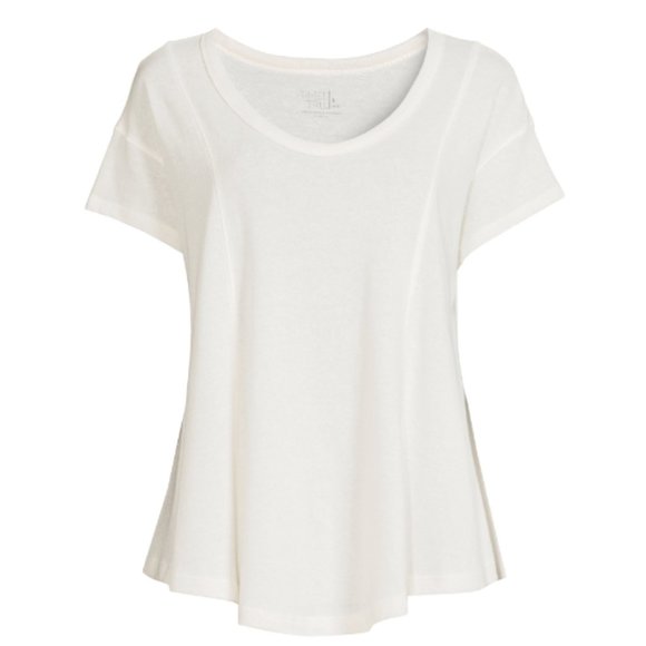Time and Tru Short Sleeved M Seamed Tee - Picture 2 of 7